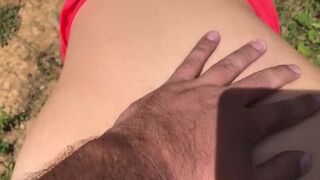 Fantasy anal sex in the woods