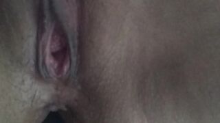 extremely close up view of my pussy squirting so hard to the camera nice