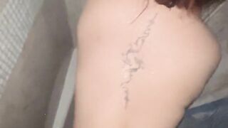 SHOWER TURNS INTO SLIPPERY CREAMPIE FUCK