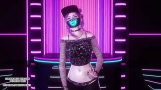 [MMD] KISS OF LIFE - Midas Touch Ahri Akali Seraphine Sexy Kpop Dance Uncensored Hentai