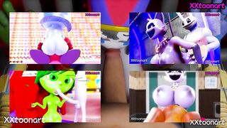 Minecraft Hentai (我的世界) - Female Ender Man Blowjob big tits