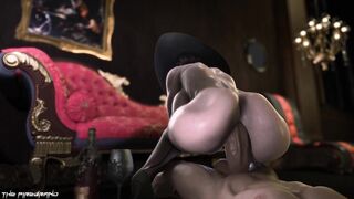 Lady Dimitrescu Anal - Resident Evil Village Hentai