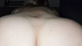 Hot Milf didn't have any cash for the delivery driver, found another way