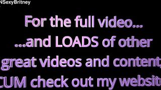 Big N Sexy Britney - The Southern Belle BJ Queen - “Easter Bunny” 30-Second SFW Promo - Britney Enjoys Herself A “Special” Kind of Egg Hunt!