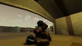 Fat Ass black bitch let me fuck people train ride (Roblox porn)