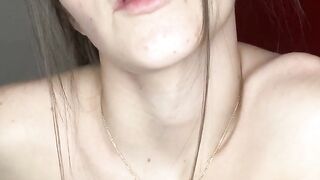 Watch from above while the squirt splashes everywhere