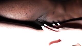 BBC Bull visits Blonde Hotwife in dark hotel room