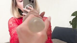 I couldn't pass by the mirror