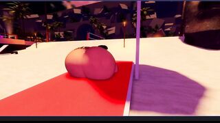 Roblox PAWG sunbathing