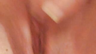 Get up and close with my wet pulsating pussy (POV)