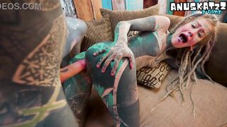 Dreadlocks and Heels BWC's Rough Anal, FACIAL, ANAL, GAPES