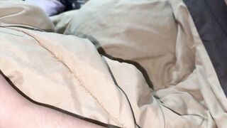 She Shares a Bed with Her Beautiful Big Ass Mother-in-law in Lingerie