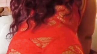 Big Ass Ebony Shakes Her Ass and Teases on Streams