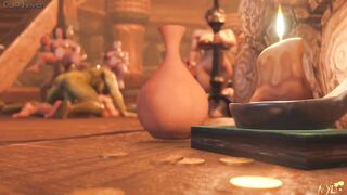 Orcs & Dwarves by NYL ENHANCED 2021 - a 3D Futa Animation Edited by Duskhaven