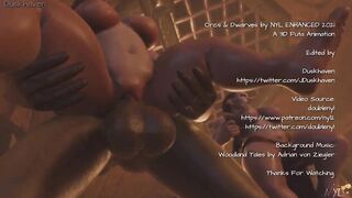 Orcs & Dwarves by NYL ENHANCED 2021 - a 3D Futa Animation Edited by Duskhaven