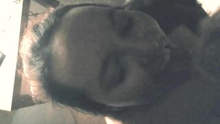 BBW Secretary Blows and Takes Facial