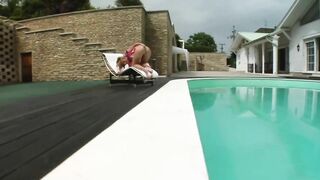 Catty Campbell EURO ANAL BABE&Nick Lang, Frank, Double Penetration, outdoor, swallow cum blonde Czech pornstar, Teaser#3