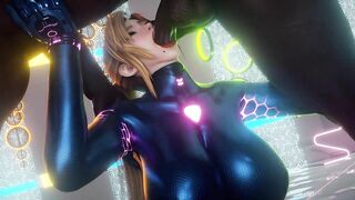 Sarah Mouth Fuck By Big Black Cock Guy Pussy After Pussy Fucked Cum Inside | 3D Animation